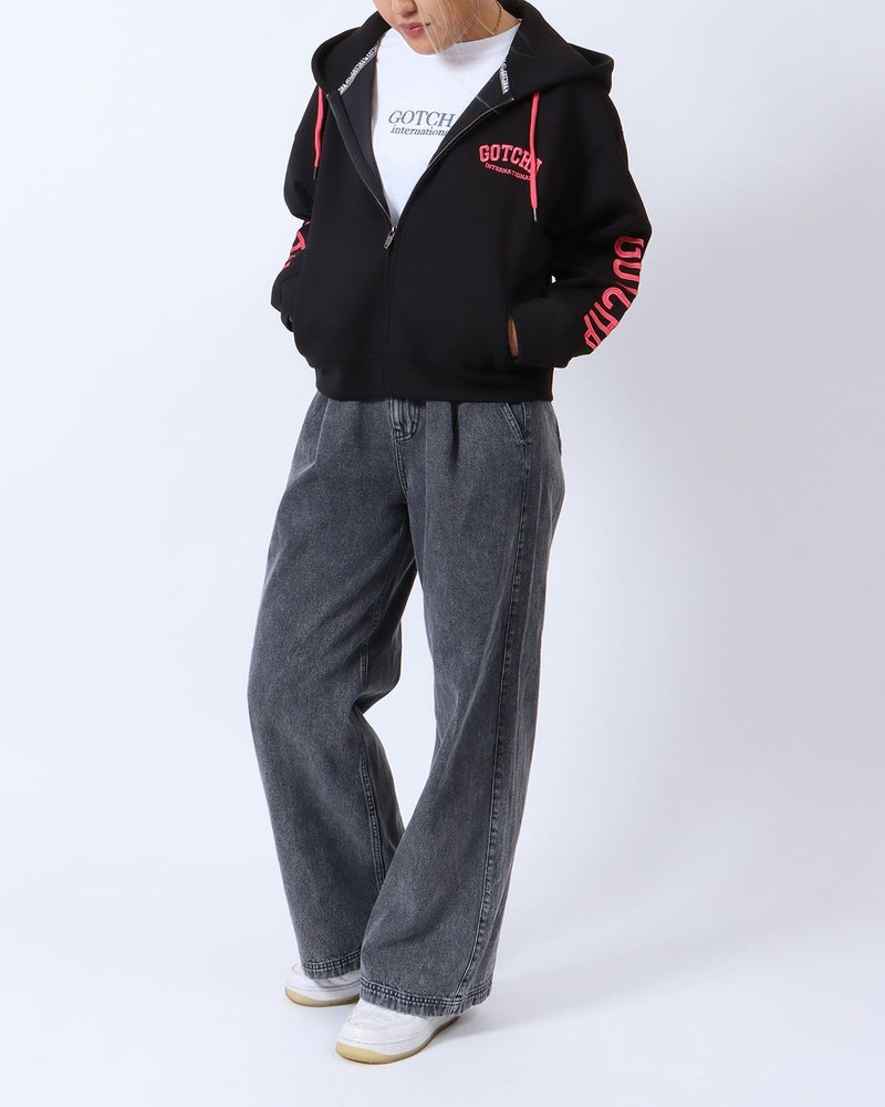 ブラック：167cm(Lサイズ着用)