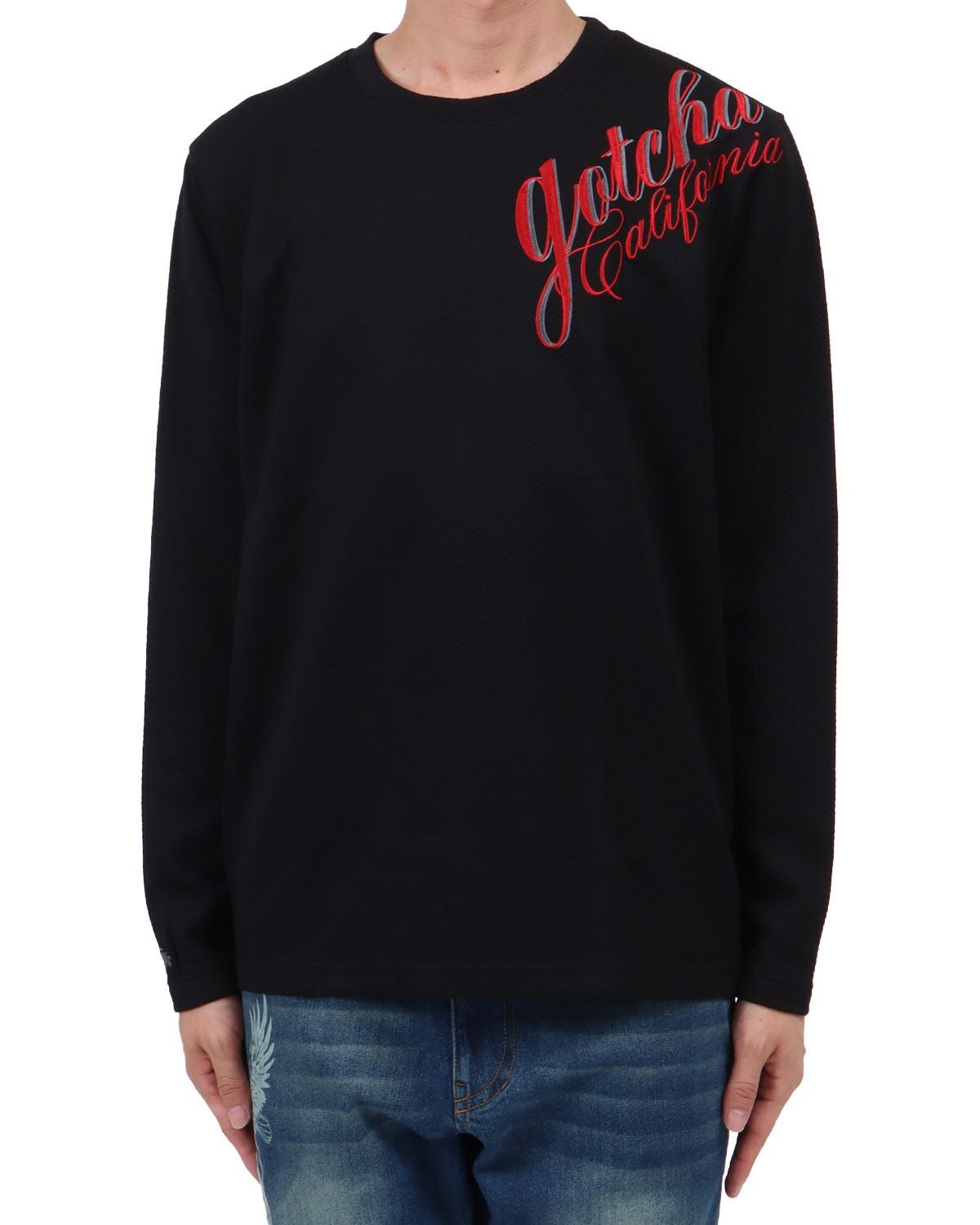 ブラック：174cm62kg(Lサイズ着用)