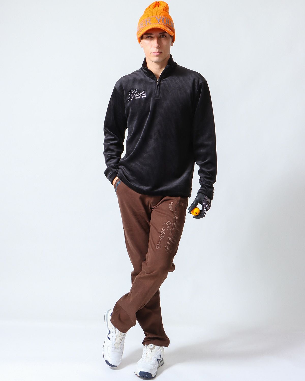 GOTCHA GOLF] 裏起毛 ストレッチ ベーシック パンツ | PEET ONLINE STORE