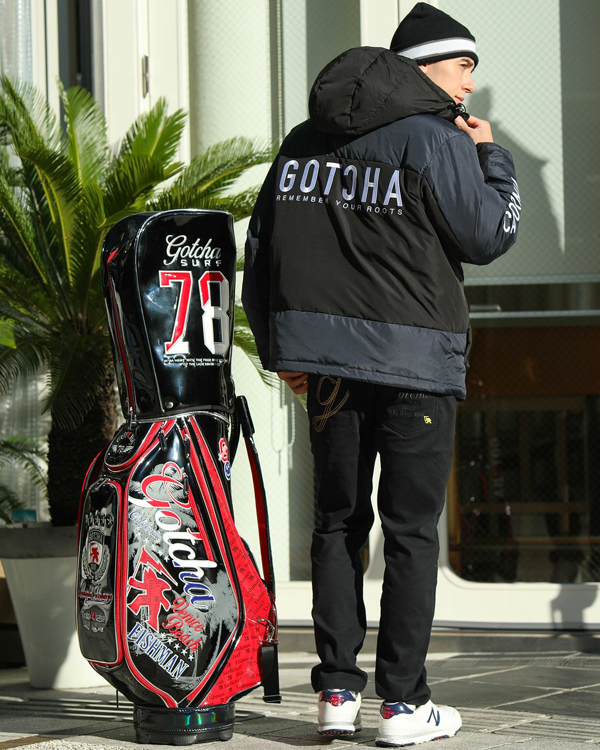 GOTCHA GOLF] 裏起毛 ストレッチ ベーシック パンツ | PEET ONLINE STORE