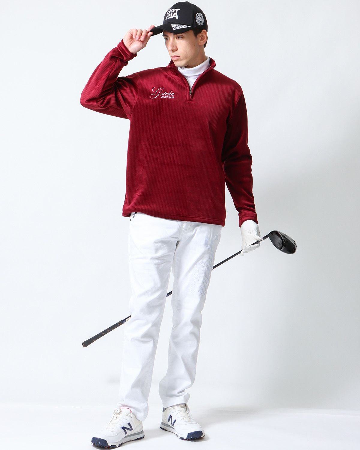 ダークレッド：180cm/70kg(Lサイズ着用)