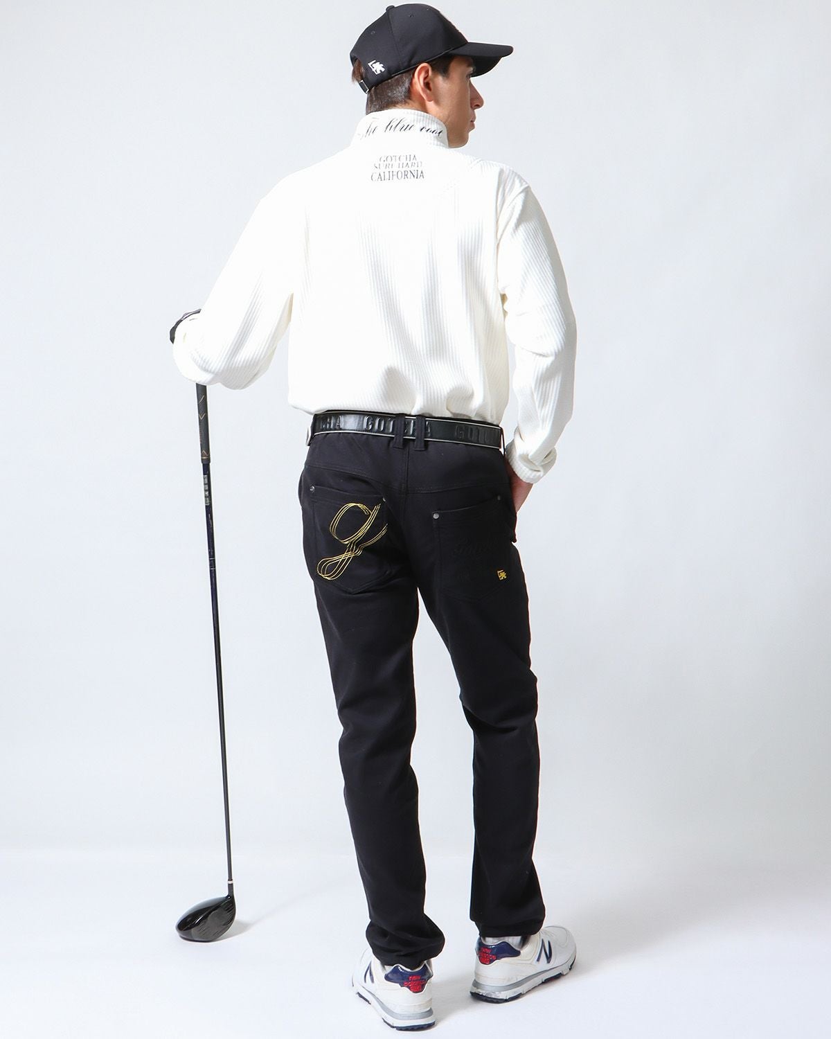 オフホワイト：180cm/70kg(Lサイズ着用)