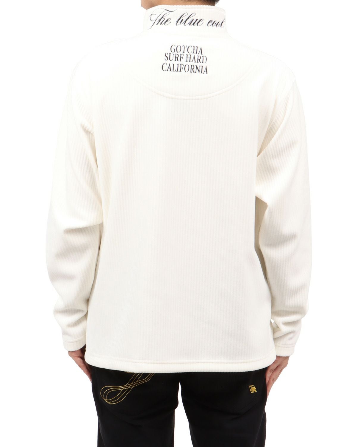 オフホワイト：173cm63kg(Lサイズ着用)