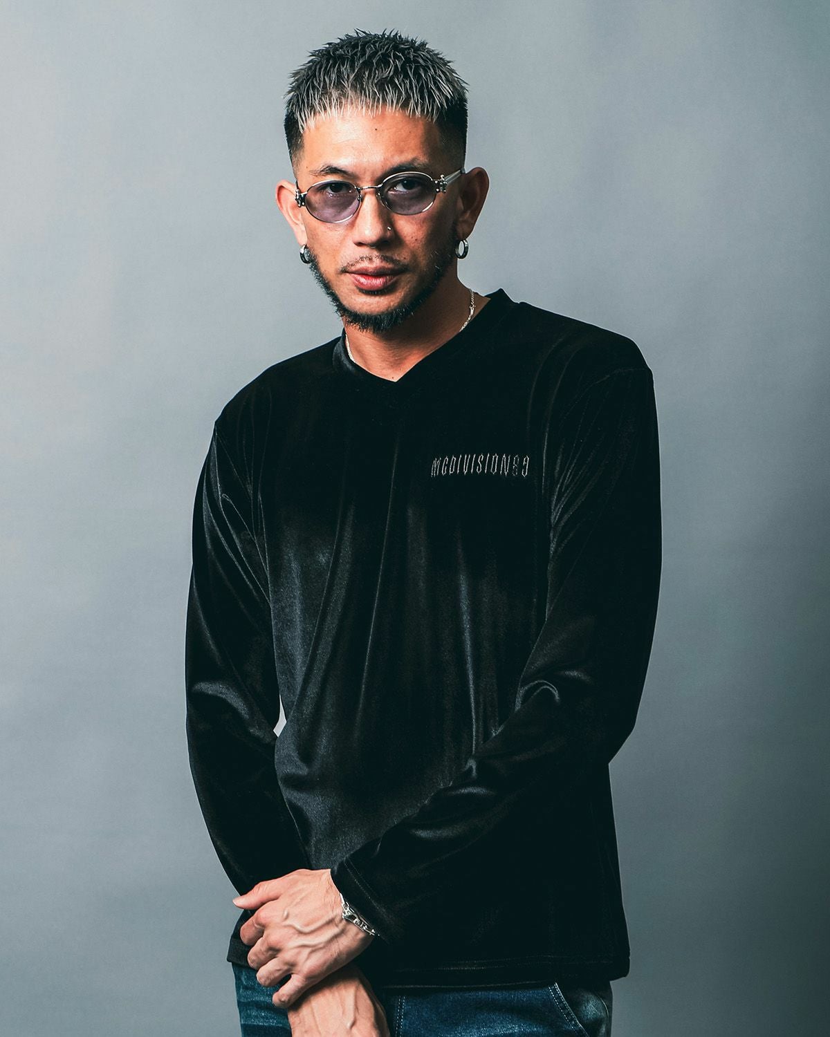 MCD] ベロア Vネック ロンT | PEET ONLINE STORE