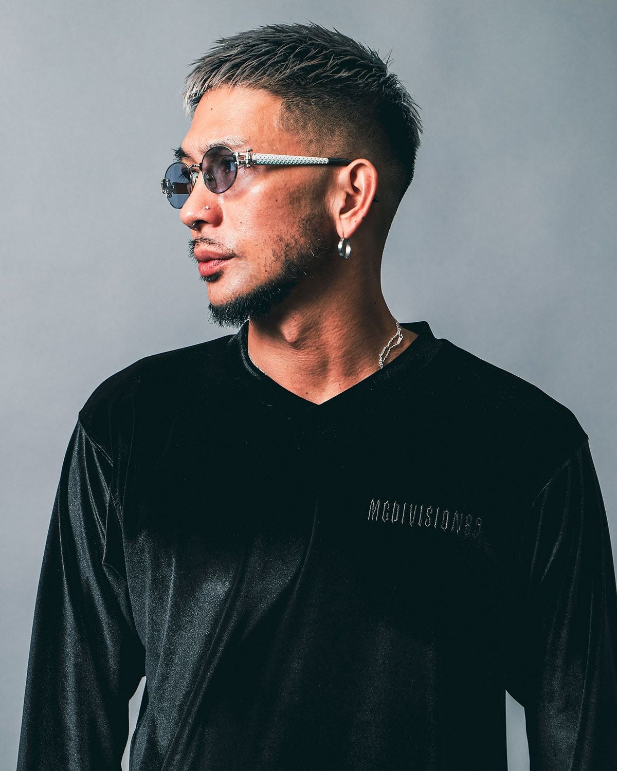 ブラック:183cm(Lサイズ着用)