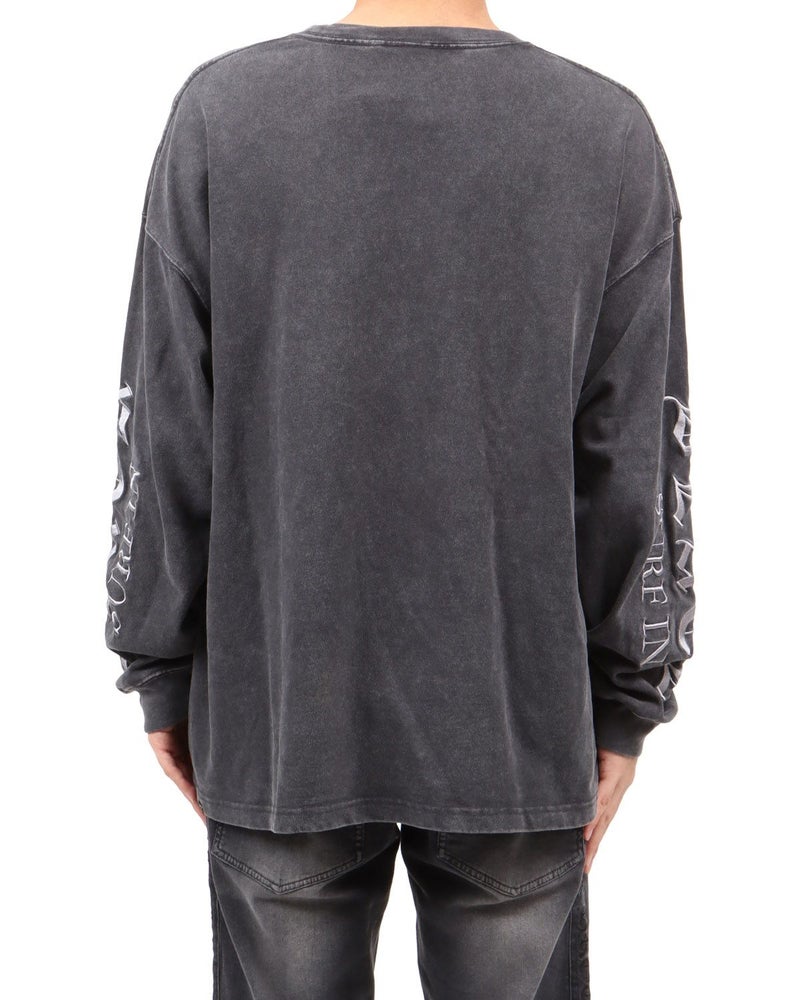 チャコール：173cm63kg(Lサイズ着用)