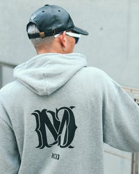 杢グレー:183cm(Lサイズ着用)