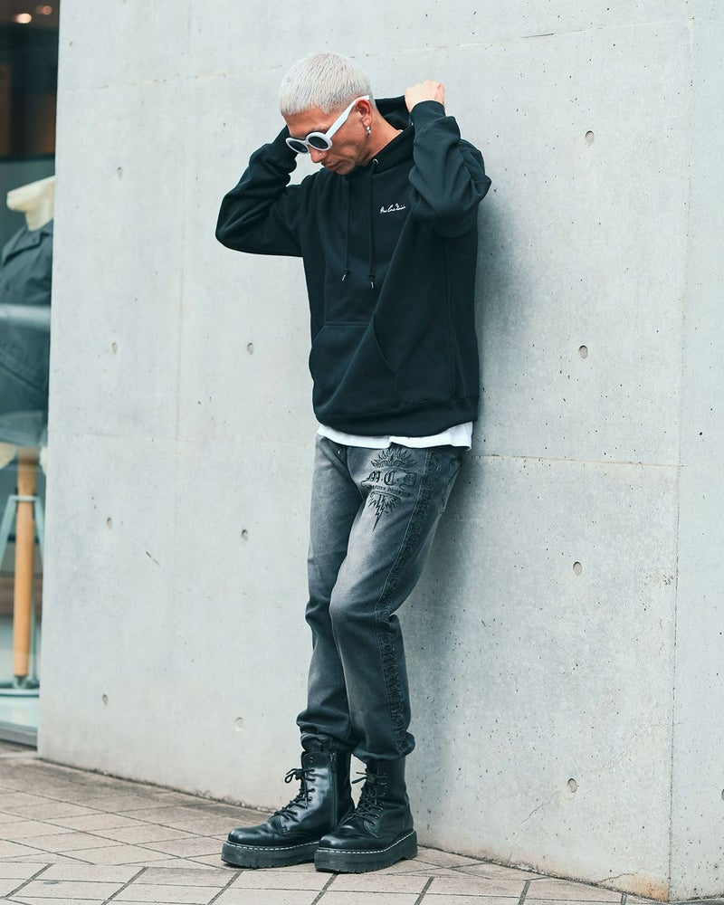 ブラック:183cm(Lサイズ着用)