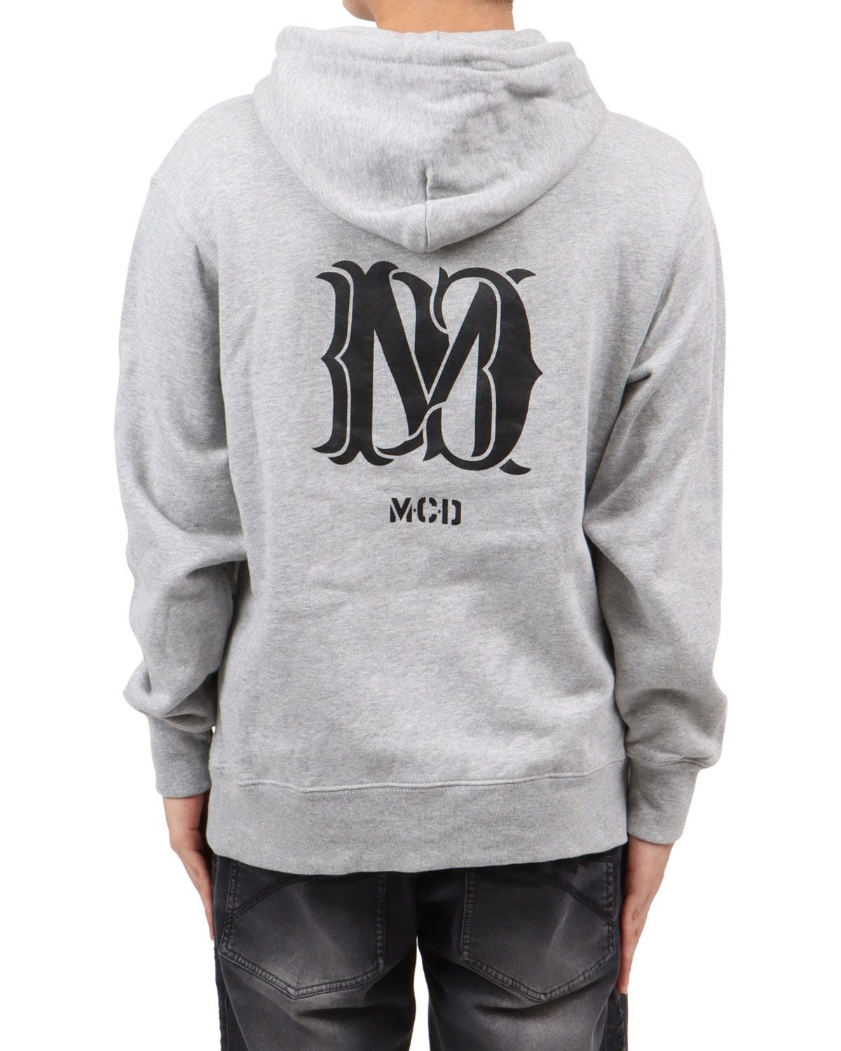 杢グレー：173cm63kg(Mサイズ着用)