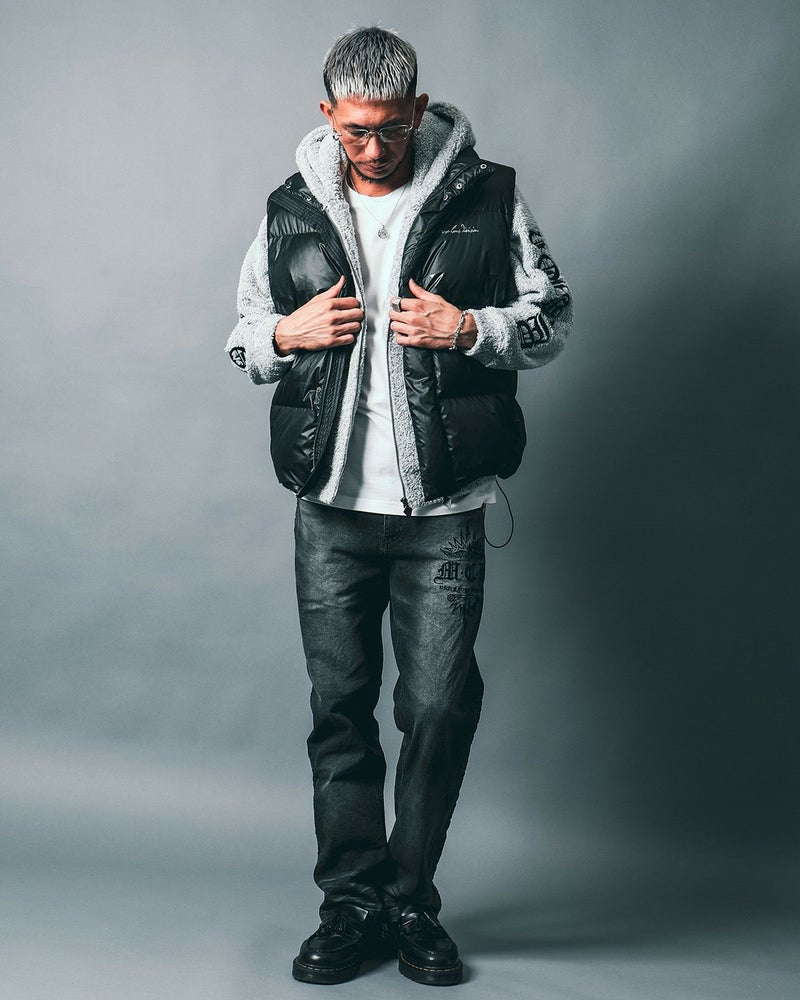 ブラック:183cm(Lサイズ着用)