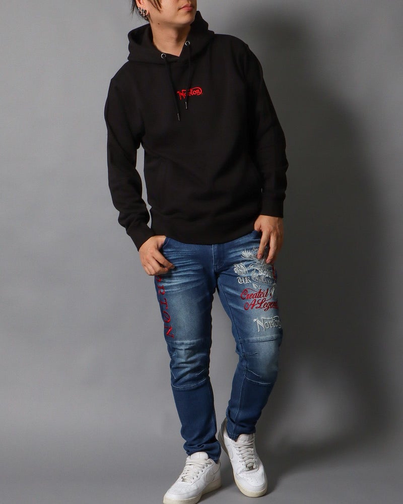 ブラック：178cm/75kg(Lサイズ着用)