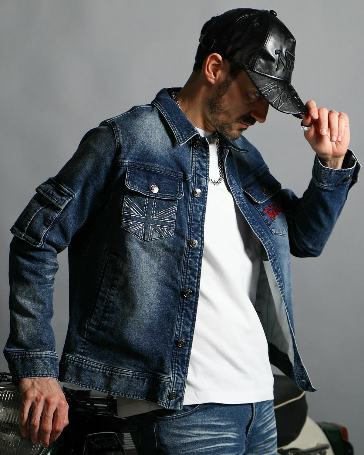 Norton] ストレッチ デニム ジャケット | PEET ONLINE STORE