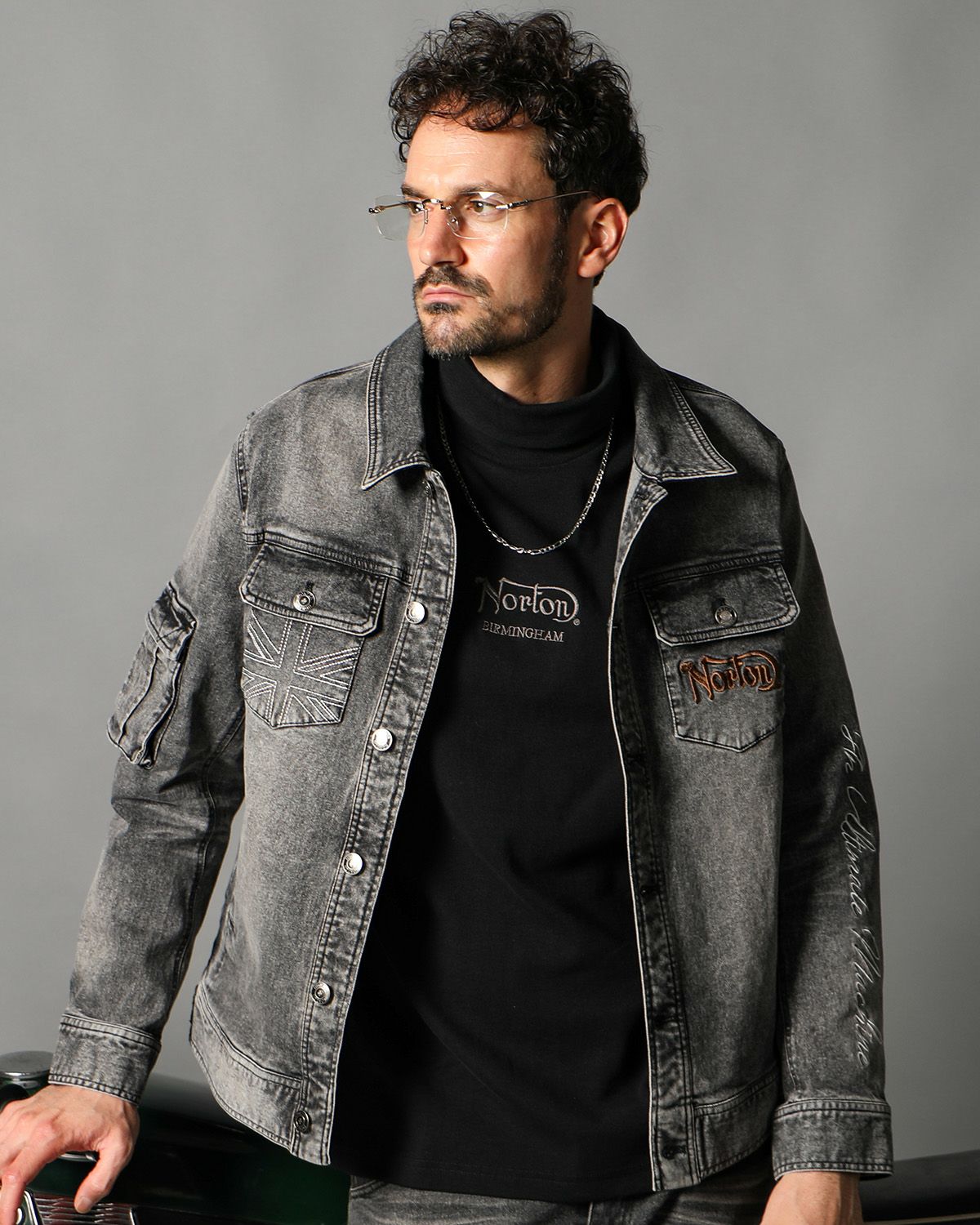 Norton] ストレッチ デニム ジャケット | PEET ONLINE STORE