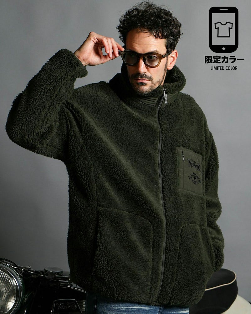 カーキ：186cm(XLサイズ着用)