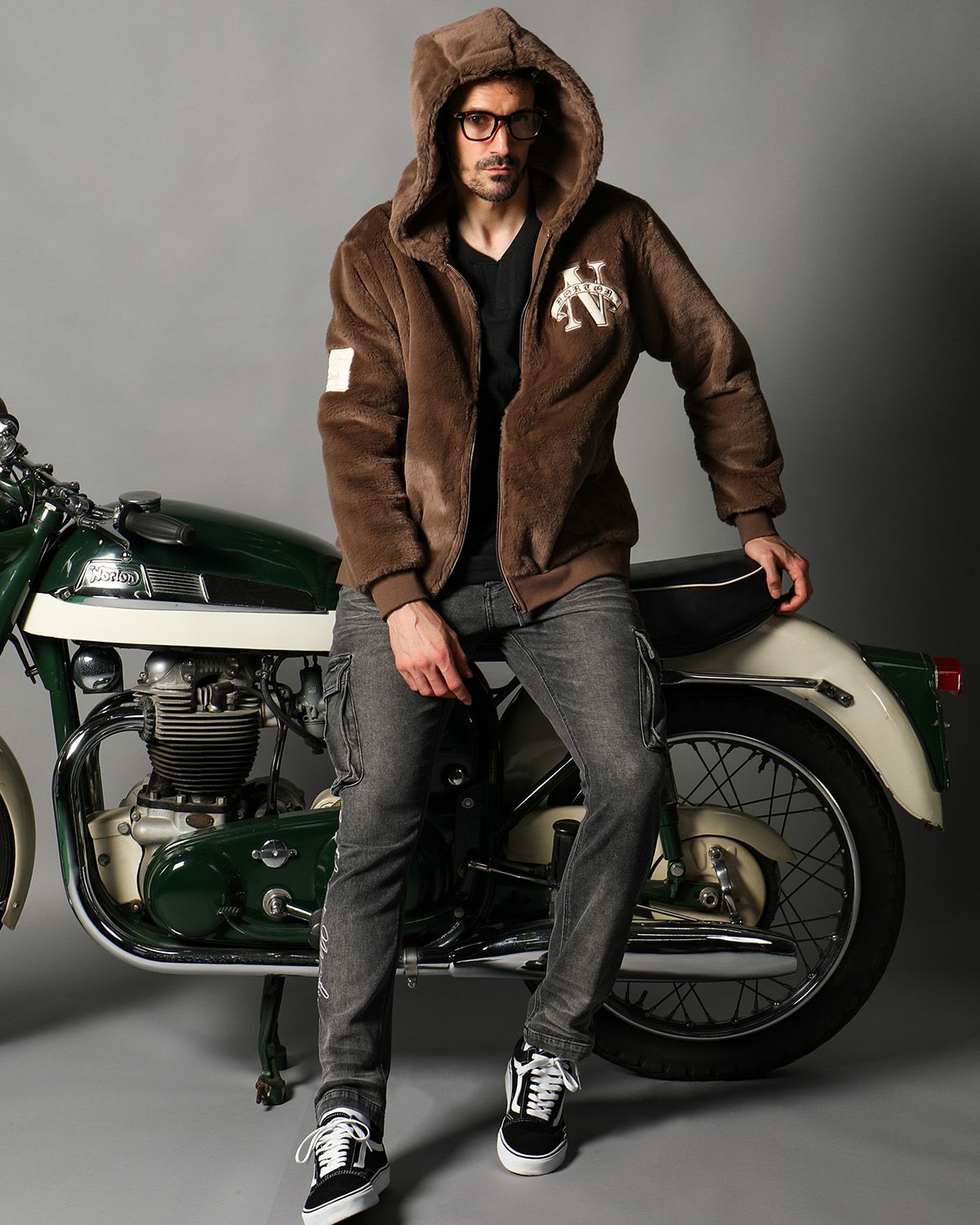 Norton] ストレートボア フルジップパーカー | PEET ONLINE STORE