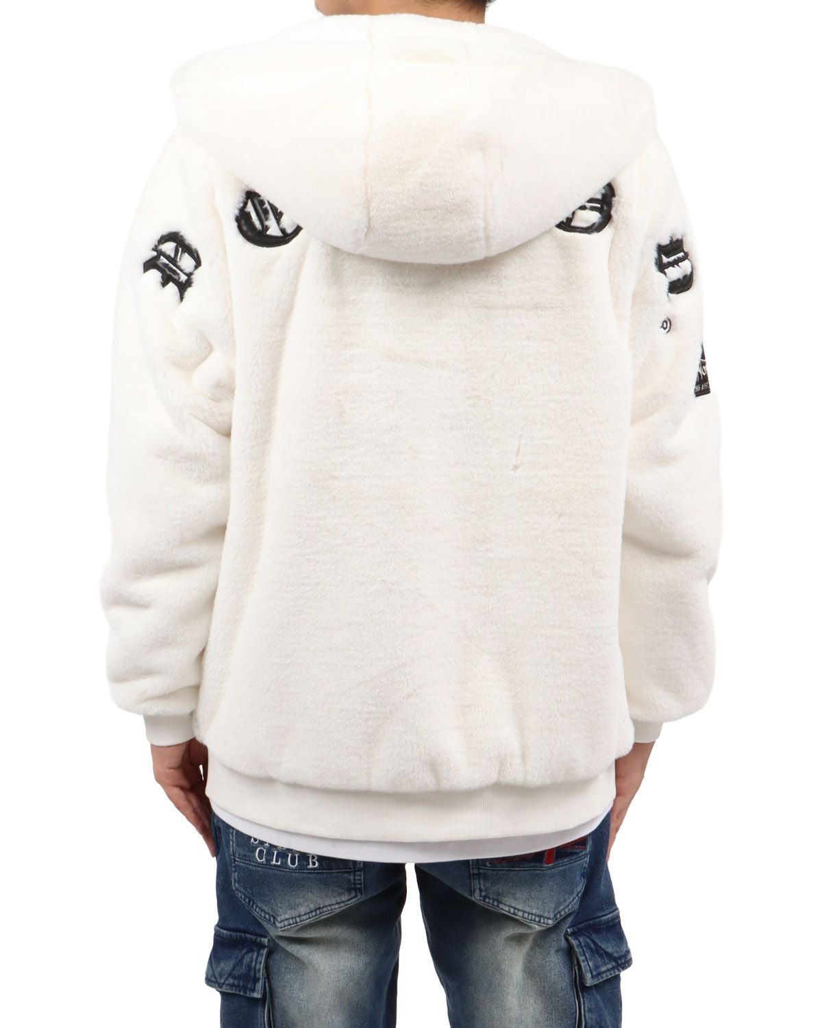 オフホワイト：173cm63kg(Lサイズ着用)