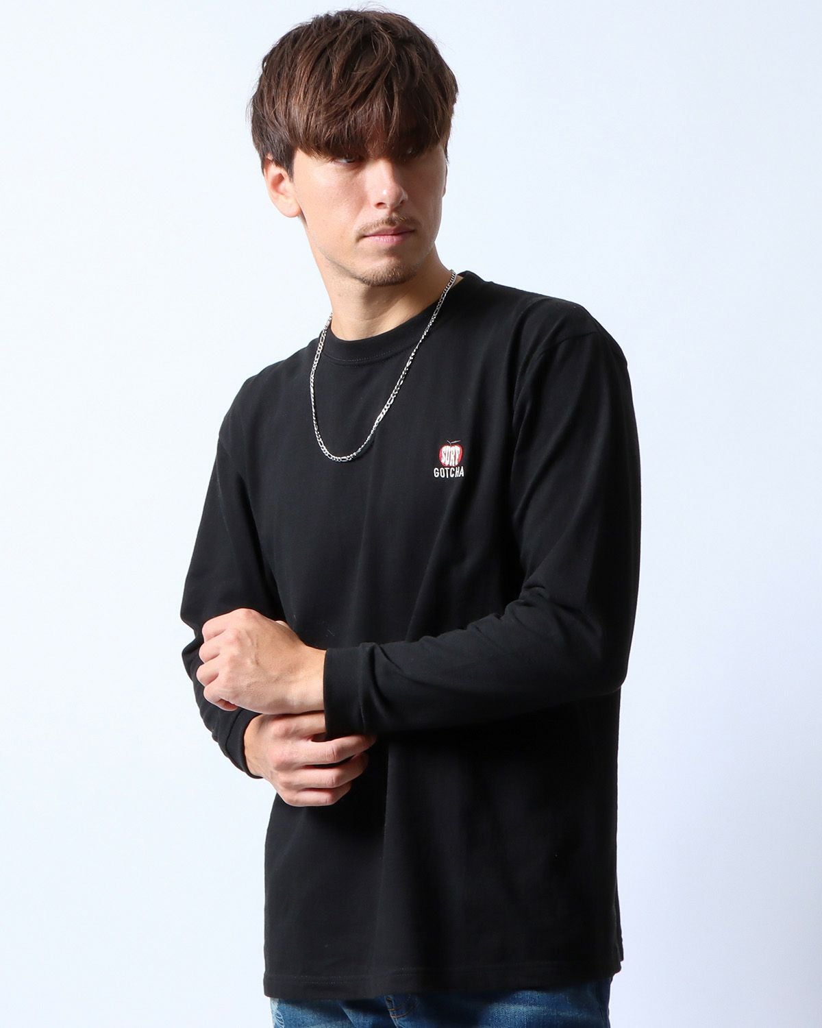 ブラック：180cm/70kg(Lサイズ着用)