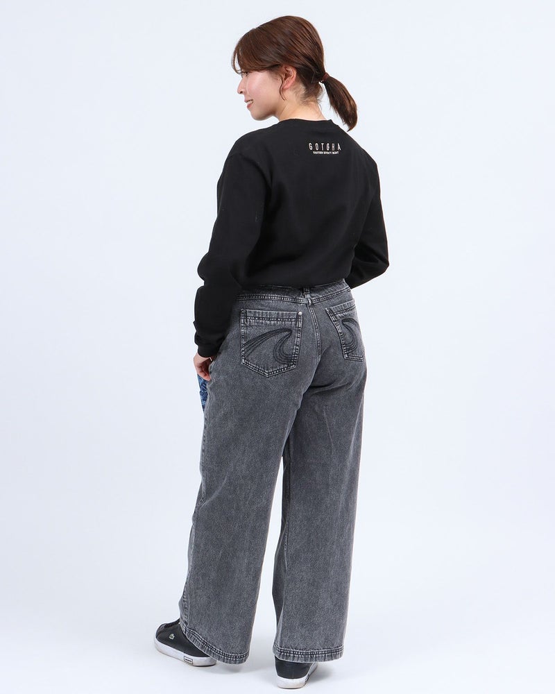 ブラック：157cm(Mサイズ着用)