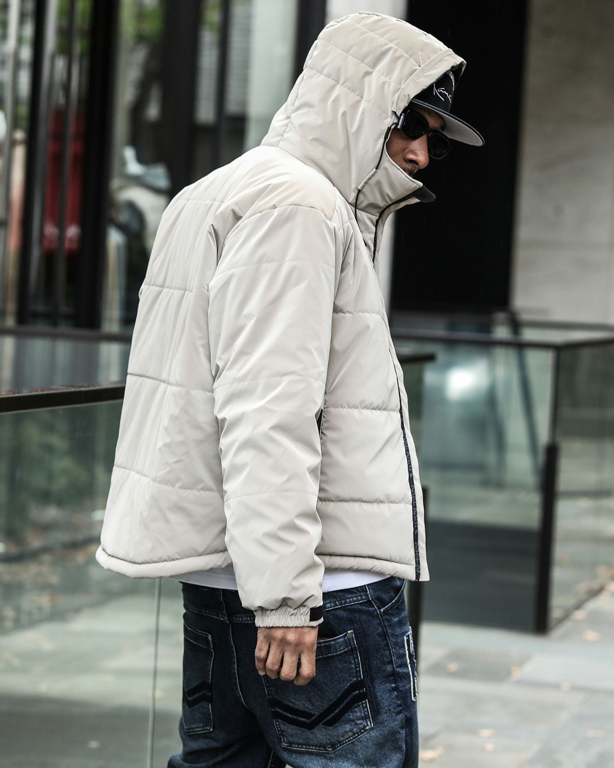 Karl Kani GOLF] レザーライク 中綿 ジャケット | PEET ONLINE STORE