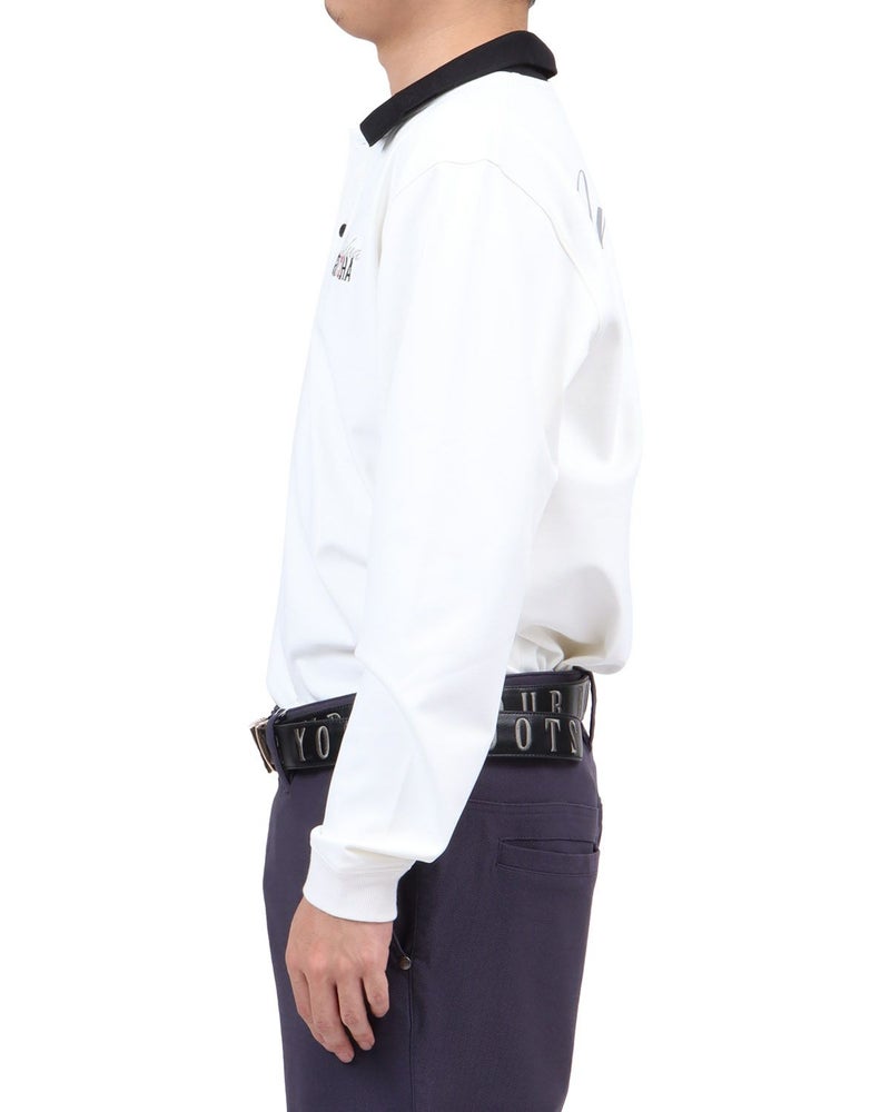 ホワイト：173cm63kg(Lサイズ着用)