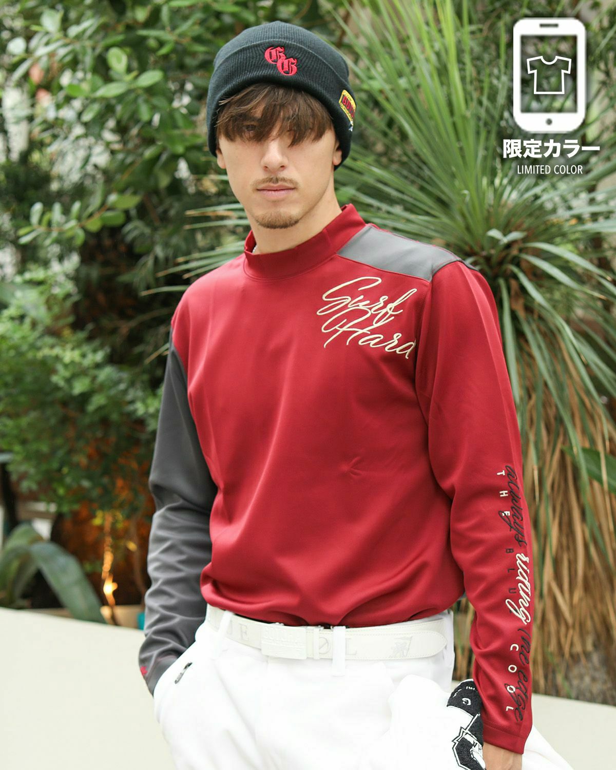 GOTCHA GOLF] 抗菌防臭 カラー切替 ハイネック ロンT | PEET ONLINE STORE
