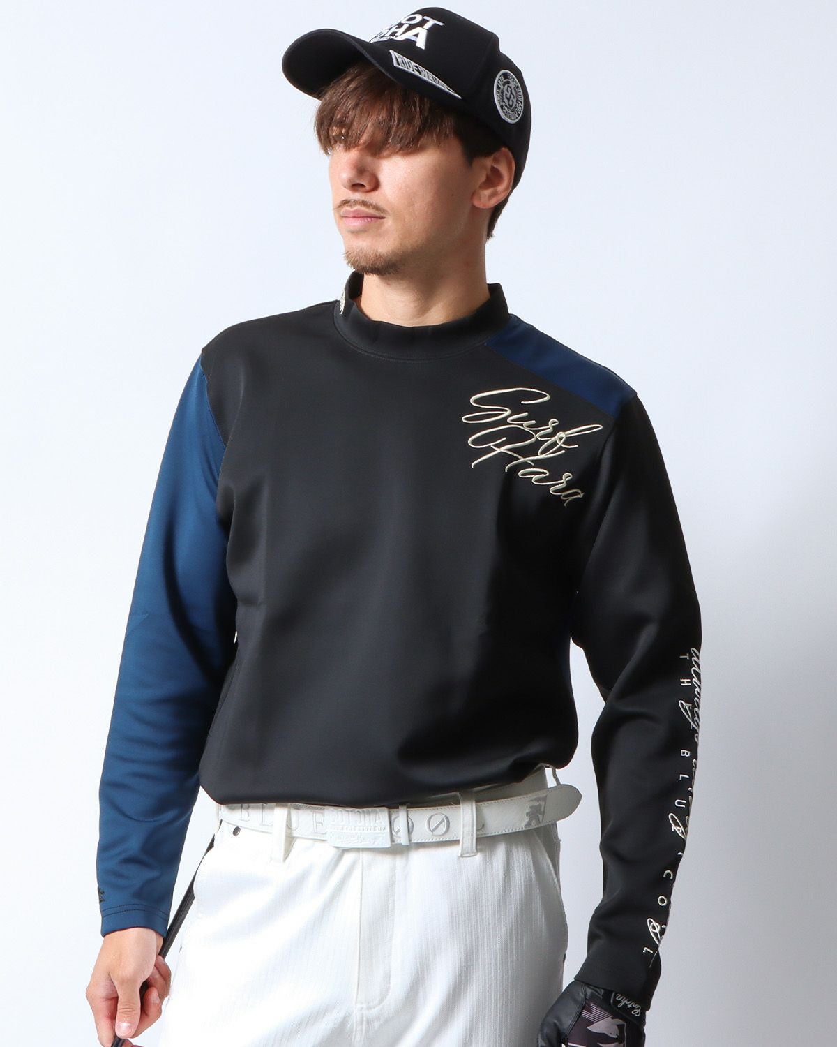 ブラック：180cm/70kg(Lサイズ着用)