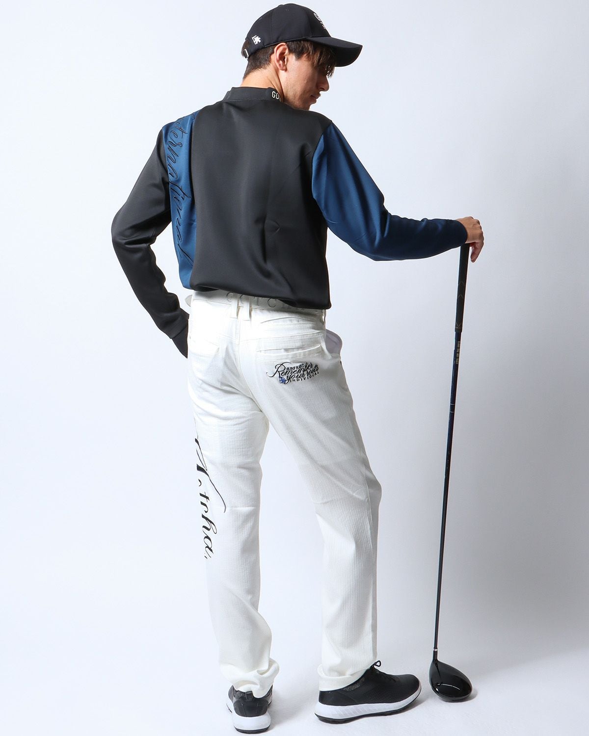 ブラック：180cm/70kg(Lサイズ着用)