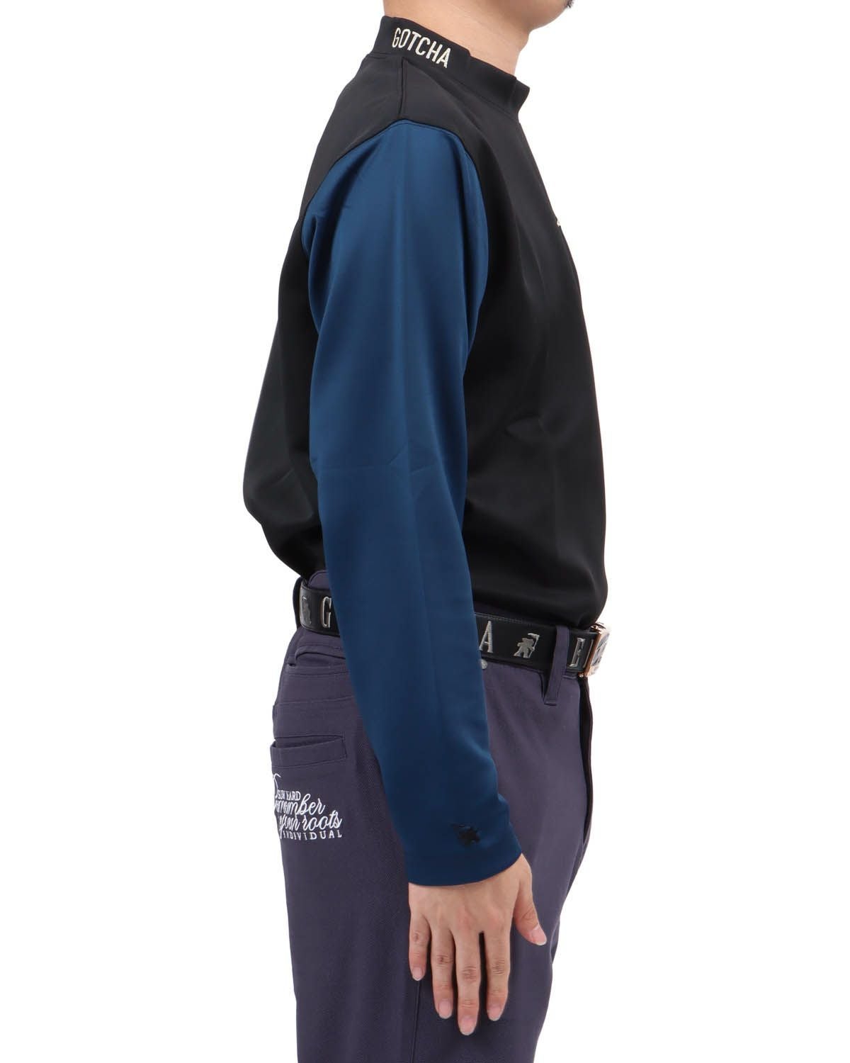 ブラック：173cm63kg(Lサイズ着用)