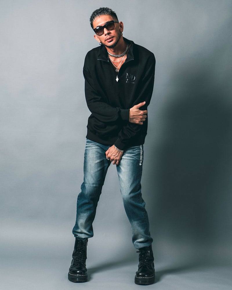 ブラック:183cm(Lサイズ着用)