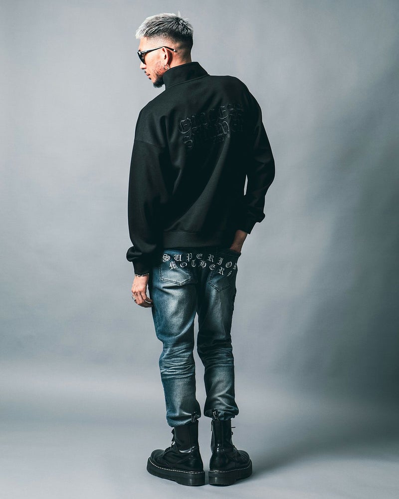 ブラック:183cm(Lサイズ着用)