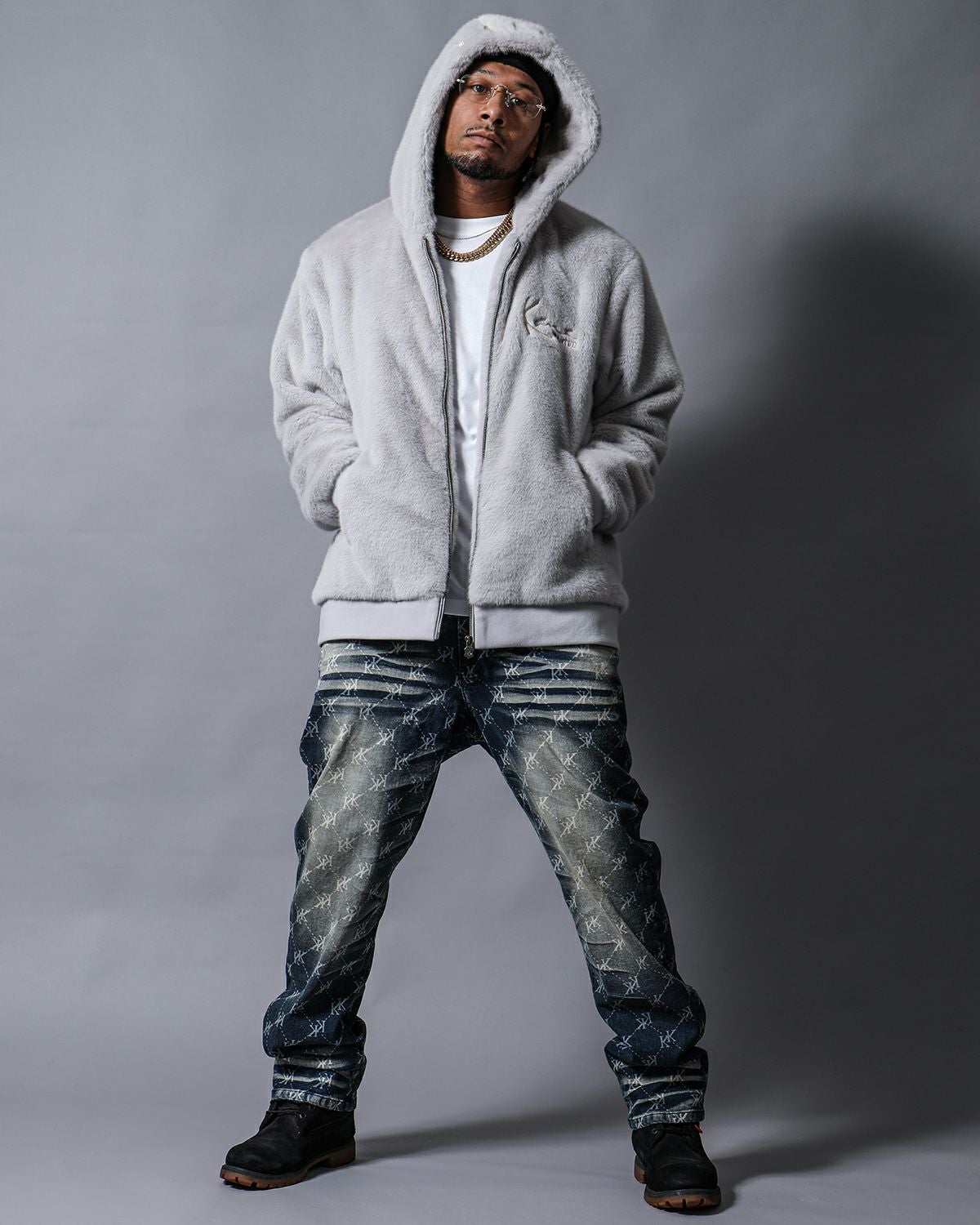 XXL グレー　カウラム　パーカー CAHLUMN（カウラム） パーカー メンズ : ZOZOTOWN Yahoo!店 - 通販