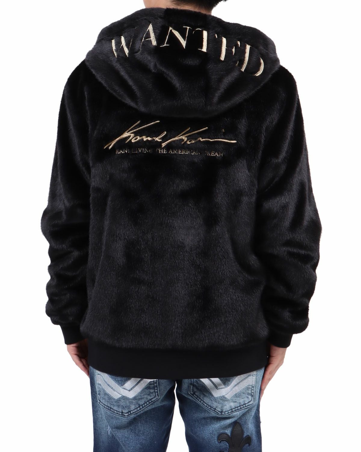 Karl Kani] 静電気防止 ゴールデンファー ZIP パーカー | PEET ONLINE