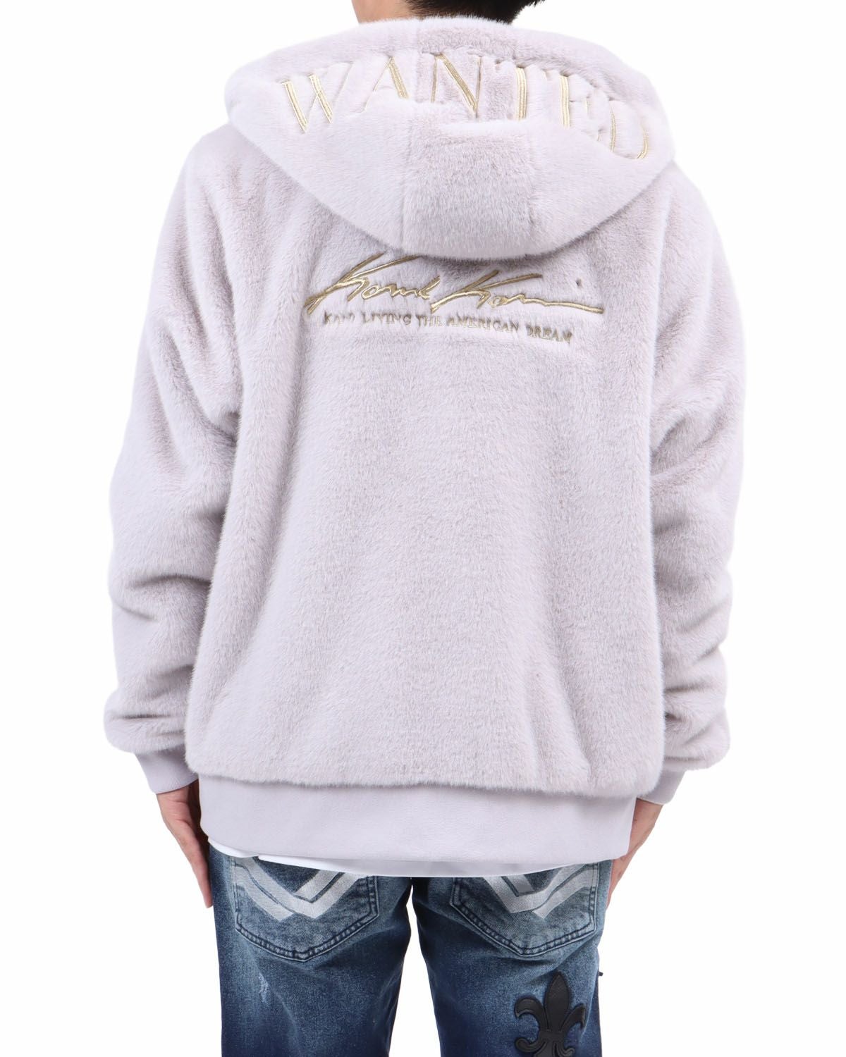 Karl Kani] 静電気防止 ゴールデンファー ZIP パーカー | PEET ONLINE