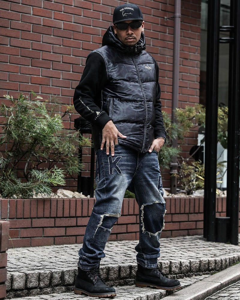 ブラック：180cm(XLサイズ着用)