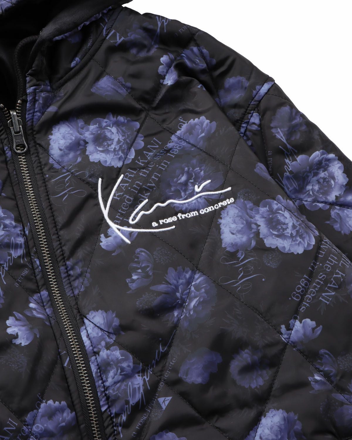 Karl Kani] リバーシブル ブルーローズ ZIPパーカー | PEET ONLINE STORE