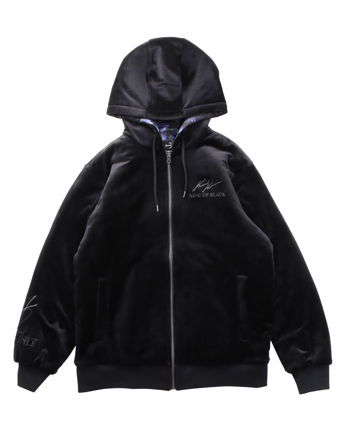 Karl Kani] リバーシブル ブルーローズ ZIPパーカー | PEET ONLINE STORE
