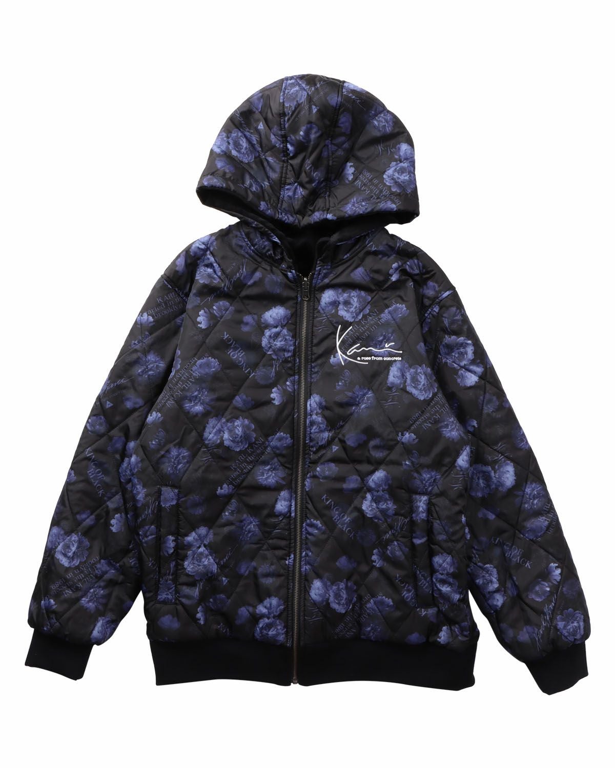 Karl Kani] リバーシブル ブルーローズ ZIPパーカー | PEET ONLINE STORE