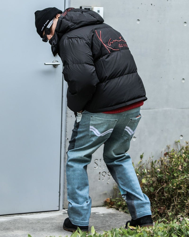 ブラック：183cm(XLサイズ着用)