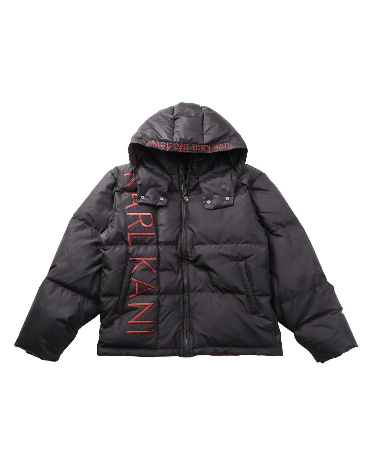 Karl Kani] ブラックレッド ダウンジャケット | PEET ONLINE STORE