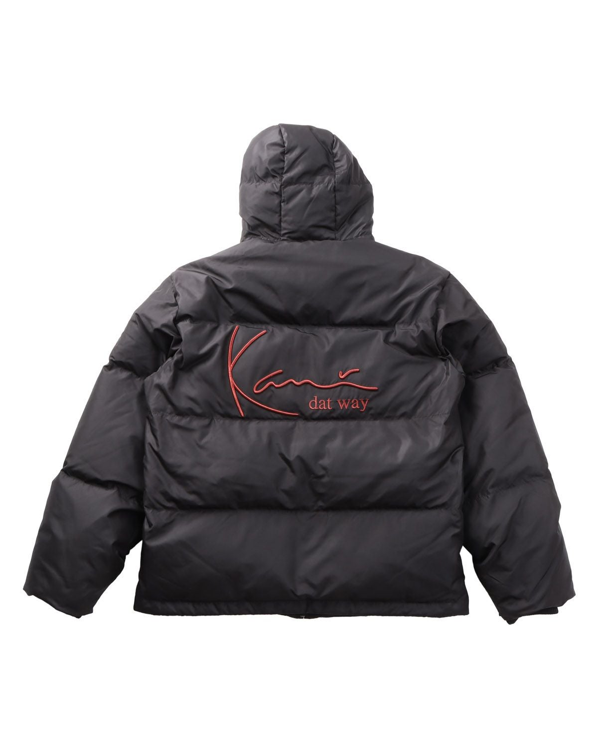 Karl Kani] ブラックレッド ダウンジャケット | PEET ONLINE STORE