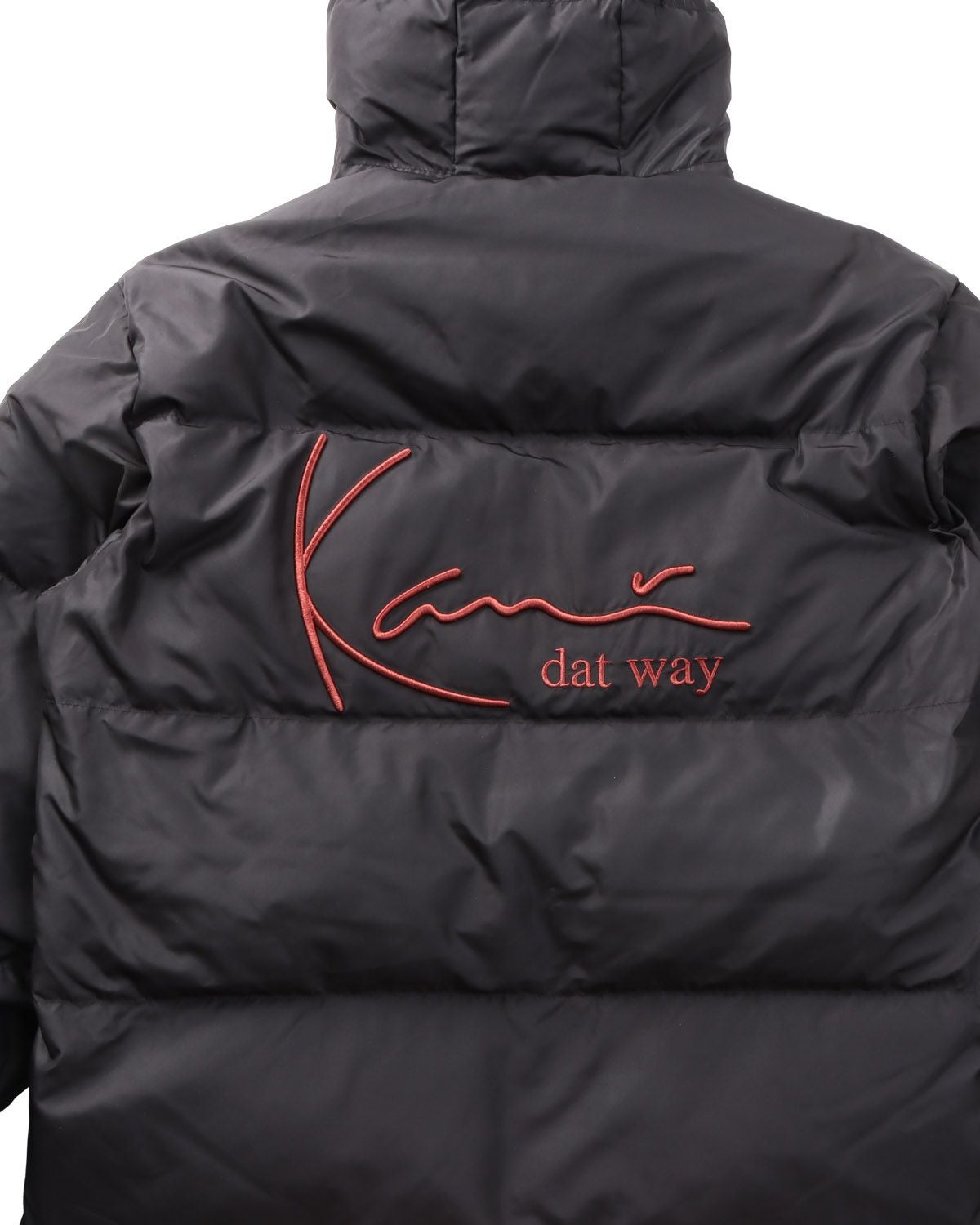 Karl Kani] ブラックレッド ダウンジャケット | PEET ONLINE STORE