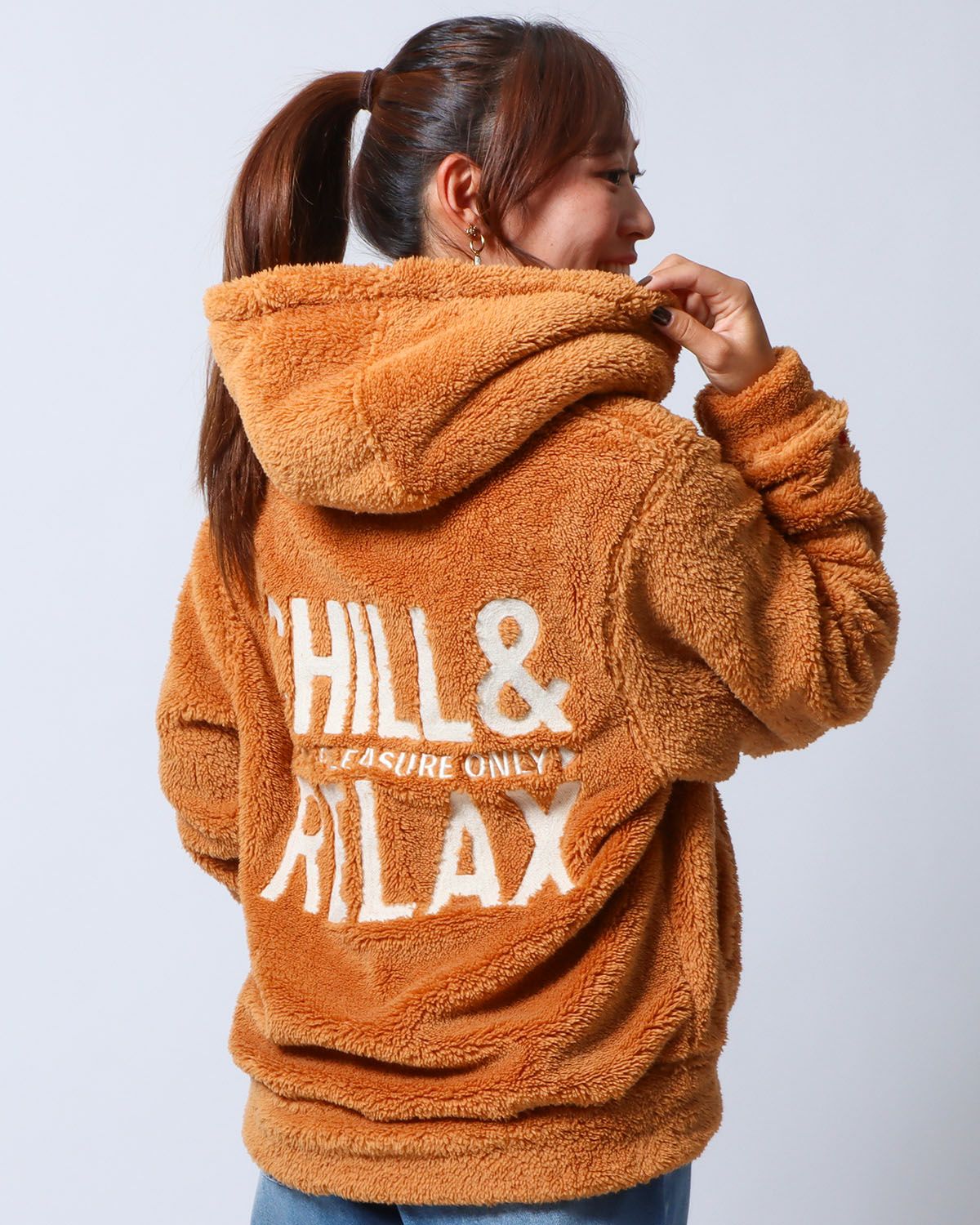 GOTCHA] ビッグスピンドル ファー パーカー | PEET ONLINE STORE