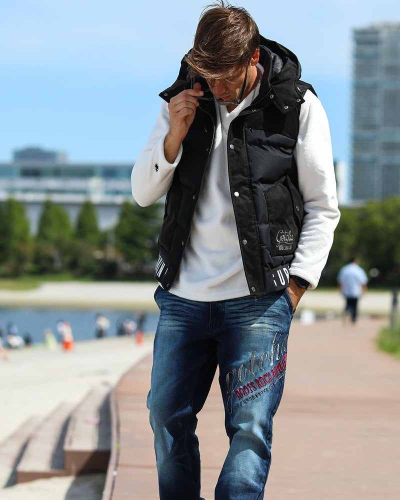 ブラック：183cm/70kg(Lサイズ着用)