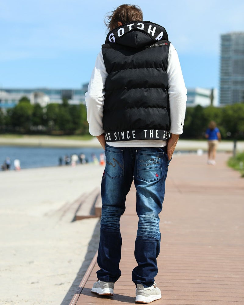 ブラック：183cm/70kg(Lサイズ着用)