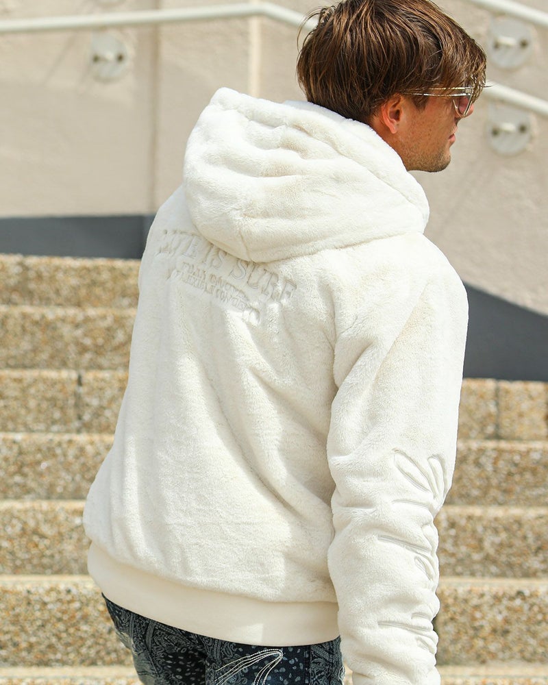 オフホワイト：183cm/70kg(Lサイズ着用)