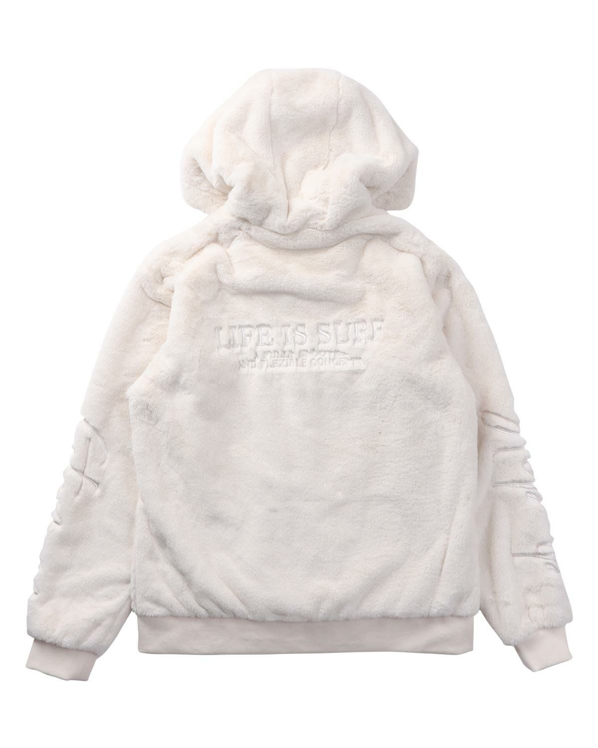 GOTCHA] 袖ロゴ ファー ZIPパーカー | PEET ONLINE STORE