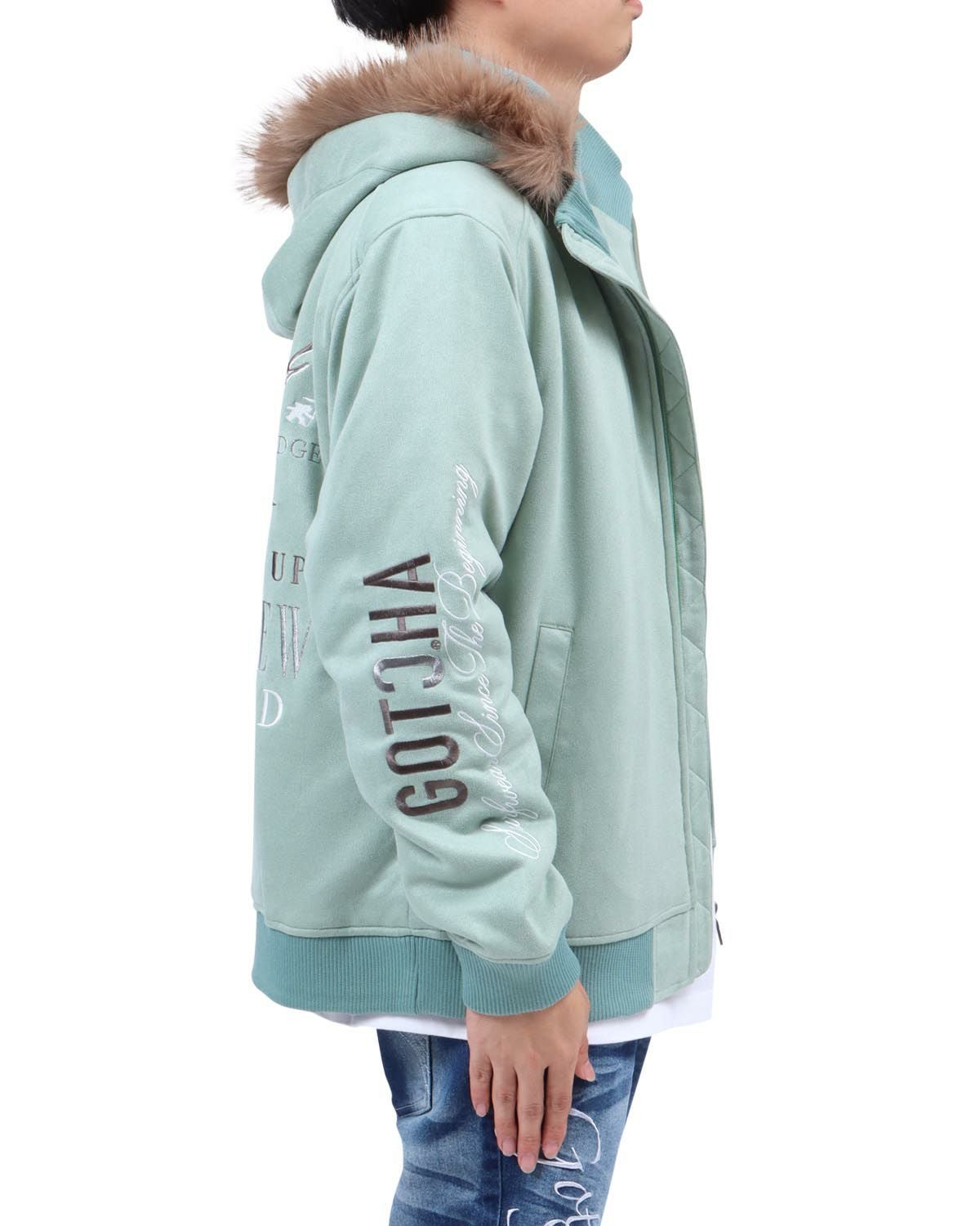 グリーングレー：173cm63kg(Lサイズ着用)