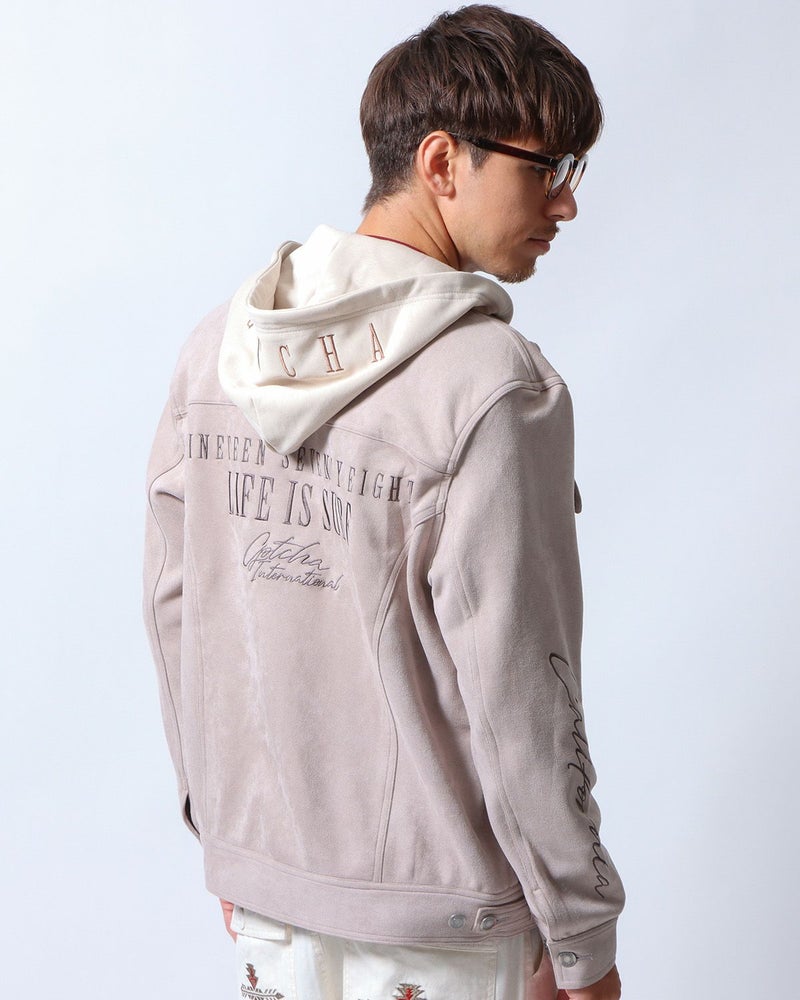 グレー：180cm/70kg(Lサイズ着用)