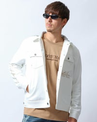 オフホワイト：180cm/70kg(Lサイズ着用)