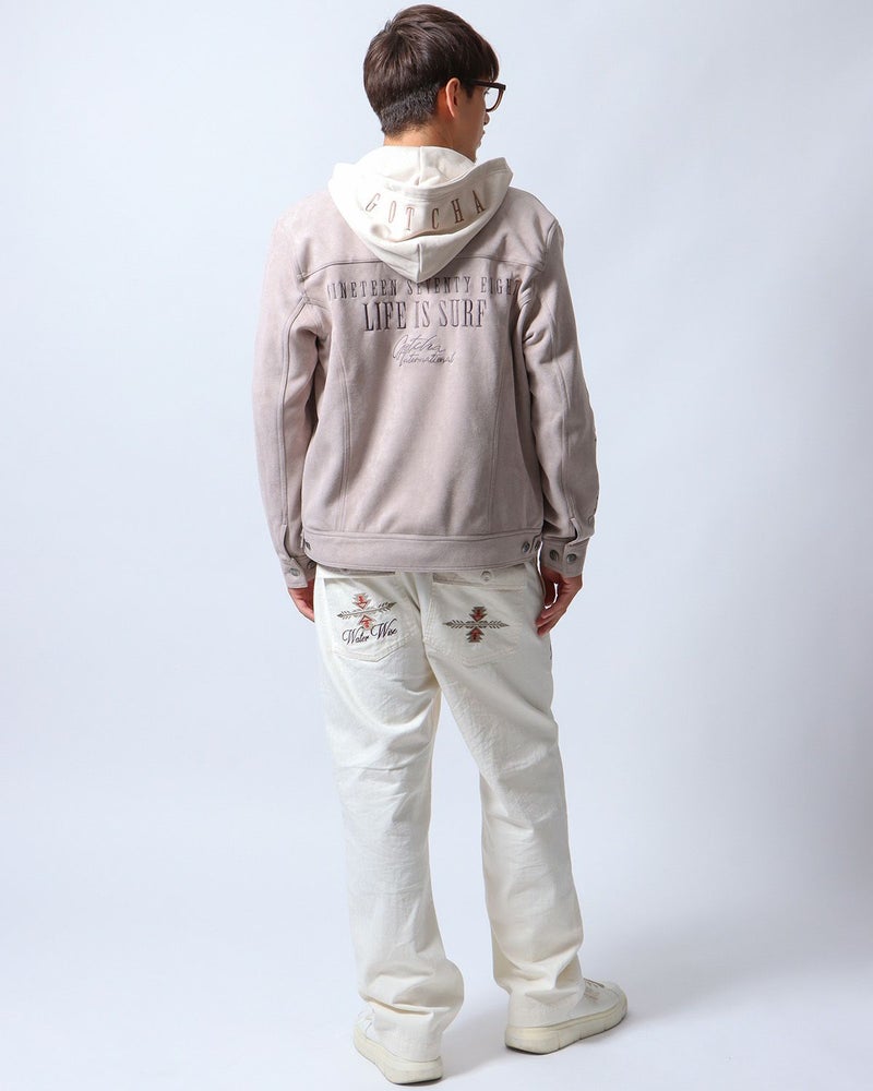 グレー：180cm/70kg(Lサイズ着用)